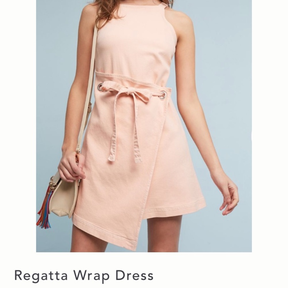 Anthropologie Regatta Wrap Dress